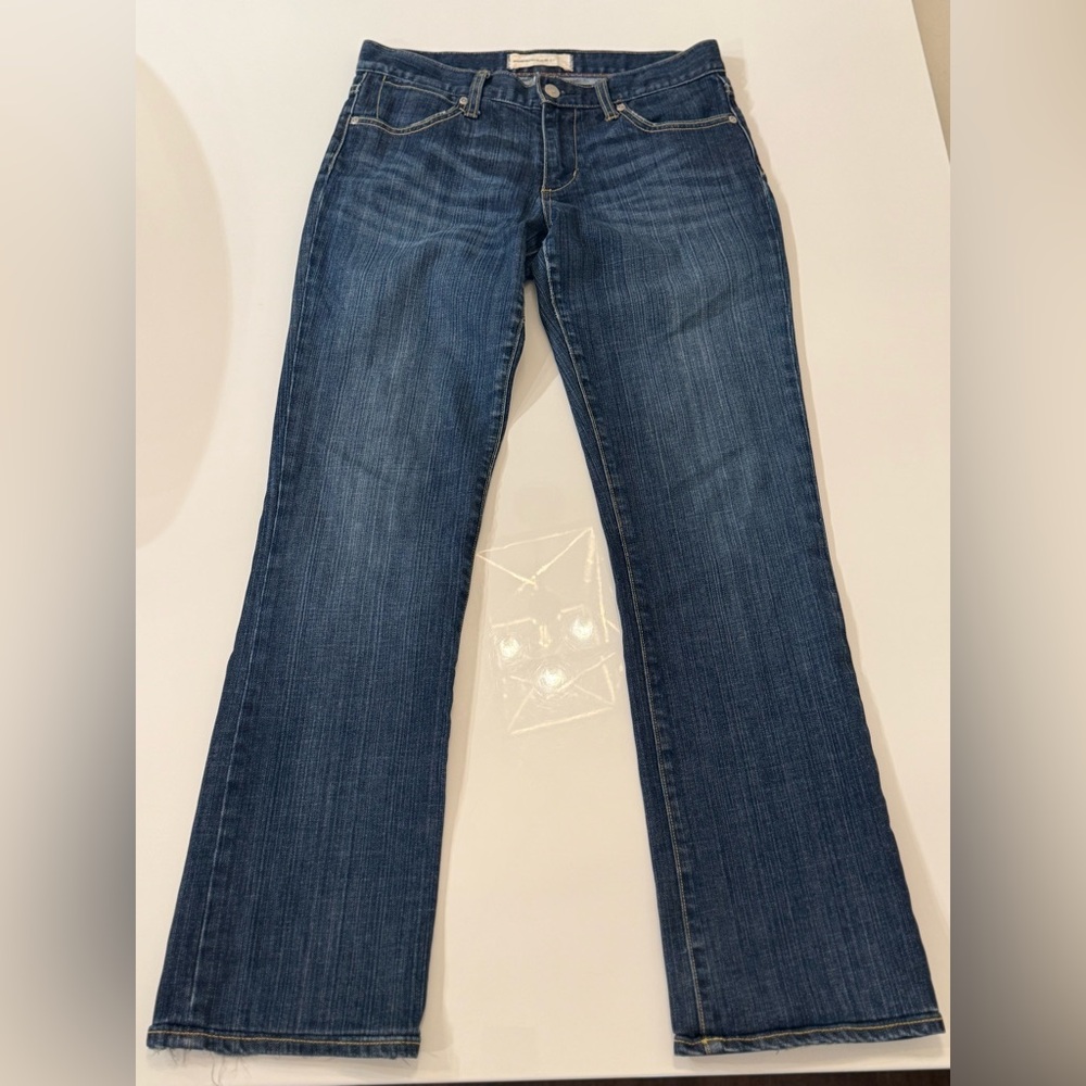 Paper Denim & Cloth Dark Blue Straight Leg Jeans